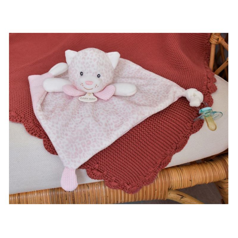 Doudou Leopardo Méli Rosa