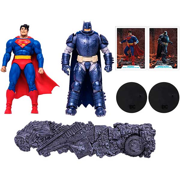 DC Multiverse Pack Figura Superman vs Batman - Imagem 4