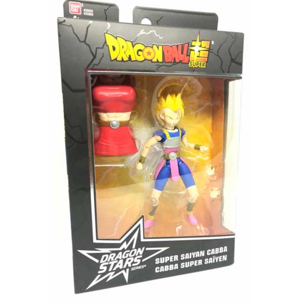 Dragon Ball Figura Super Saiyan Cabba Deluxe 15cm - Imatge 3