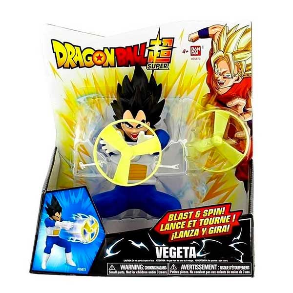 Dragon Ball Figura Blue Goku Super Saiyan Kamehameha 17cm - Imagem 1