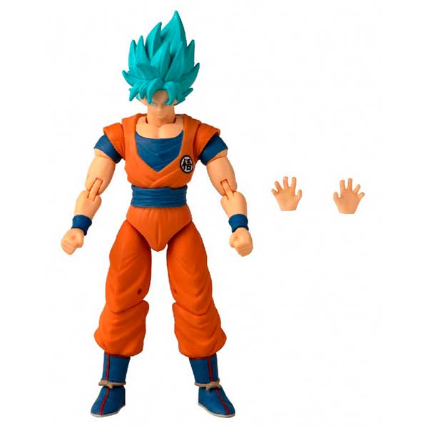 Figura Dragon Ball Super Saiyan Blue Goku 17cm - Imagem 1