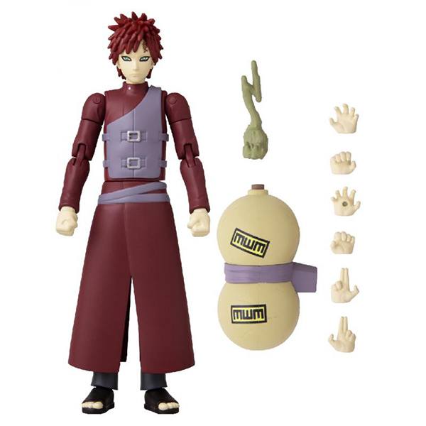 Naruto Figura Gaara 17cm - Imagem 2