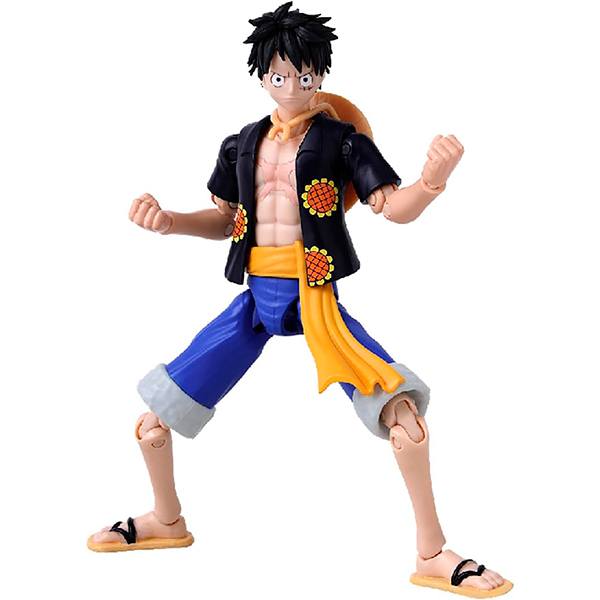 One Piece Figura Luffy Dressrosa 17cm - Imagen 1