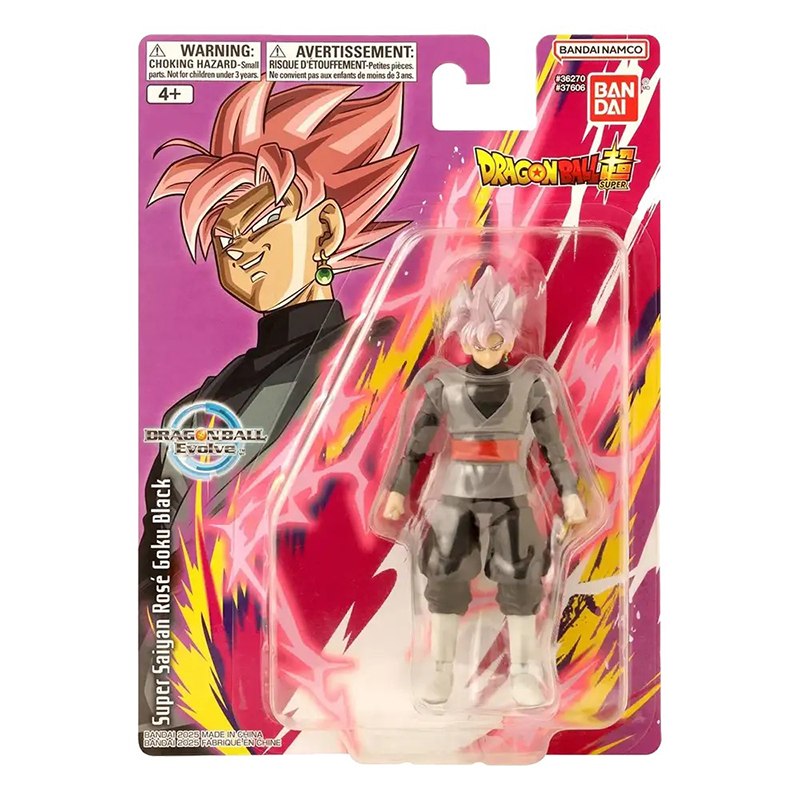Dragon Ball Figura Goku Black Super Saiyan Rosé - Imagen 1