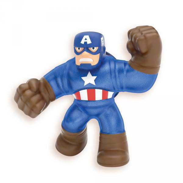 Goo Jit Zu Capitão América Figura Marvel - Imagem 1