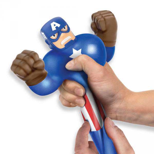 Goo Jit Zu Capitán América Figura Marvel - Imagen 1