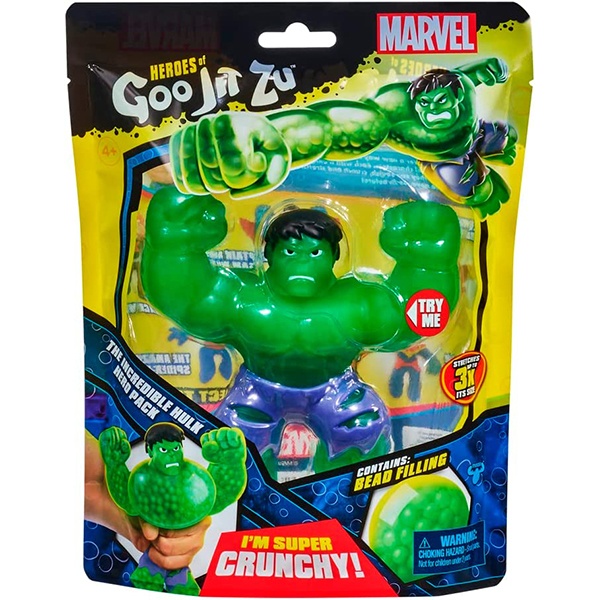 Goo Jit Zu Figura Hulk Marvel - Imagem 1
