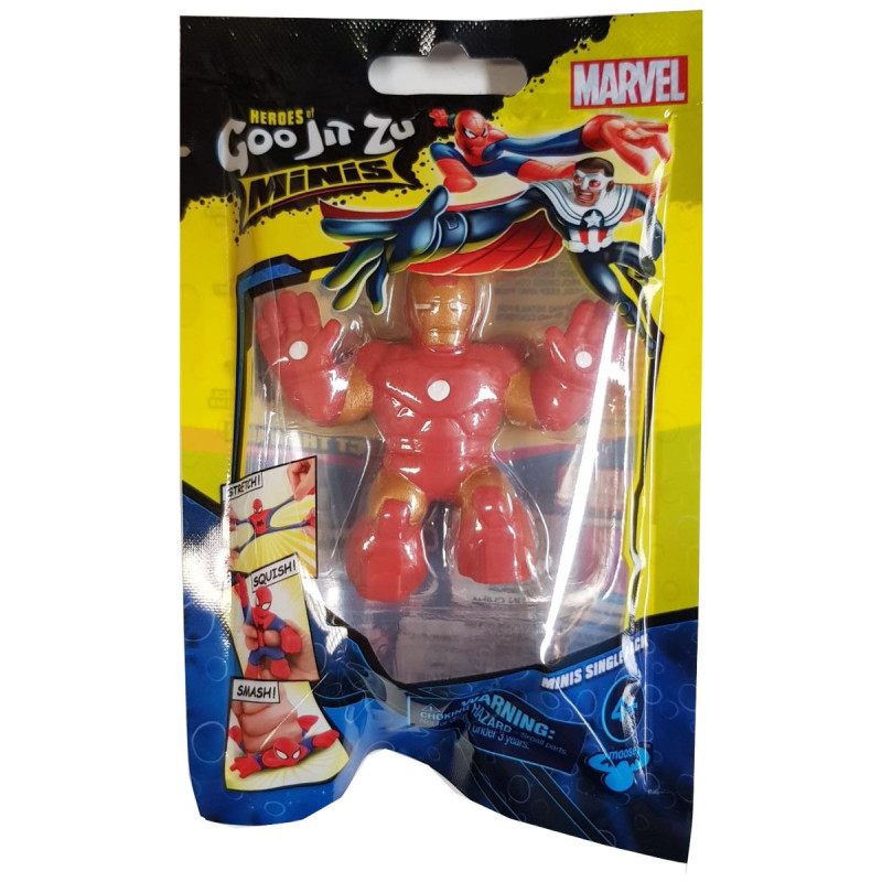 Goo Jit Zu Mini Marvel Iron Man - Imagem 1