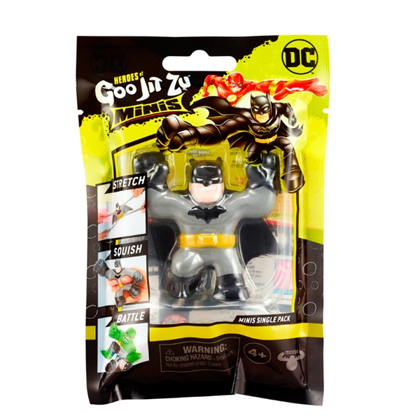 Goo Jit Zu Mini Figura Metallic Batman - Imagem 1