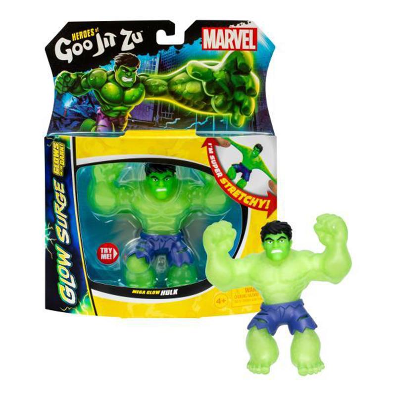 Goo Jit Zu Glow Surge Figura Mega Glow Hulk