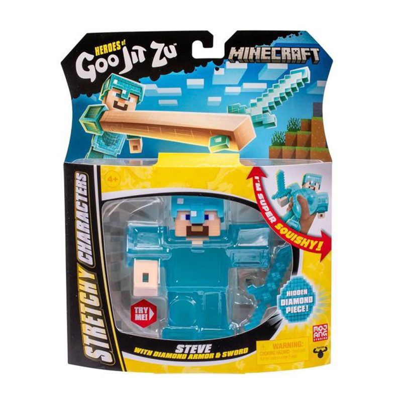 Goo Jit Zu Figura Minecraft Steve