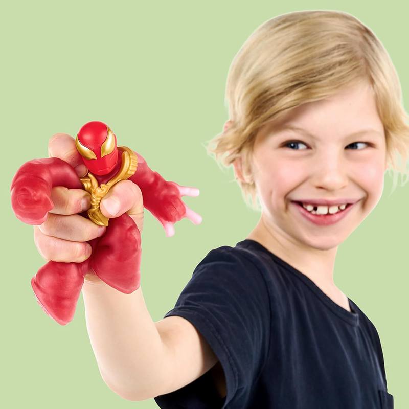 Goo Jit Zu Figura Iron Armor Spiderman - Imagen 2