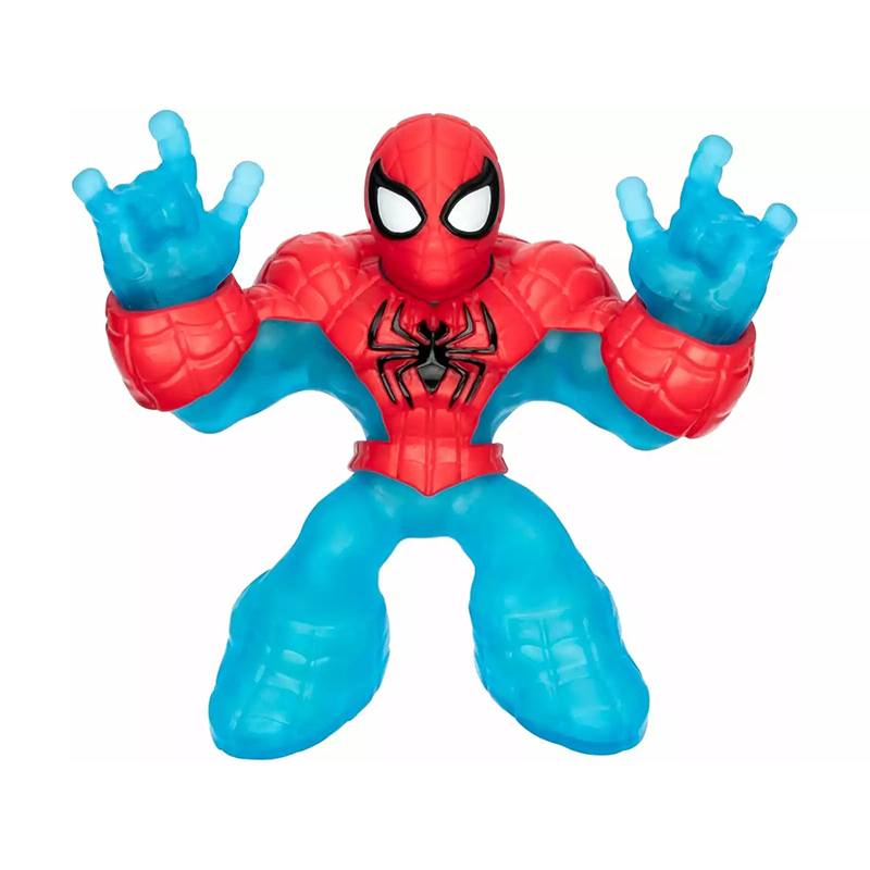 Goo Jit Zu Glow Surge Marvel figura Spiderman - Imagen 1