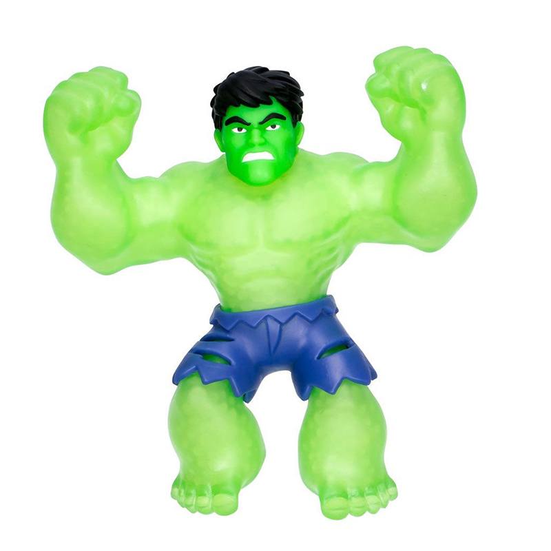 Goo Jit Zu Glow Surge Marvel Figura Hulk - Imagen 1