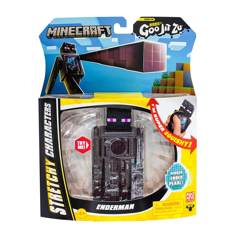 Goo Jit Zu Figura Minecraft Enderman