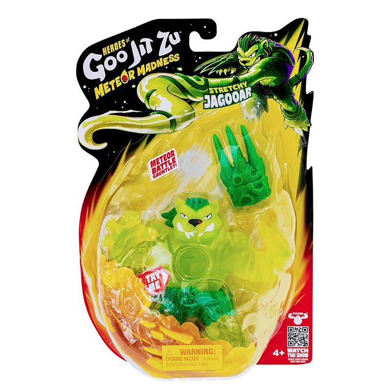 Goo Jit Zu Meteor Madness Figura Stretchy Jagooar