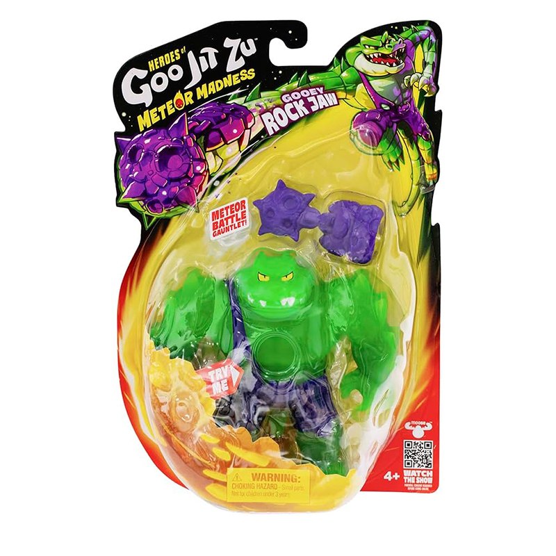 Goo Jit Zu Meteor Madness Figura Gooey Rock Jaw