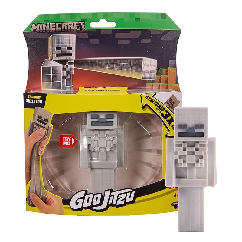 Goo Jit Zu Figura Minecraft Crunchy Skeleton