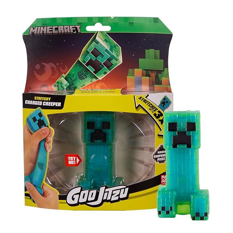 Goo Jit Zu Figura Minecraft Charged Creeper