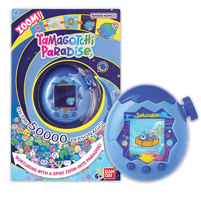 Tamagotchi Paradise Blue Water Azul