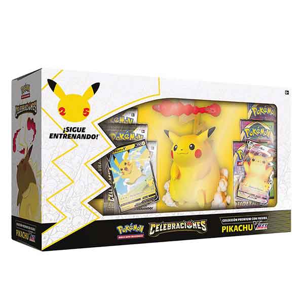 Pokémon Premium Box Pikachu Vmax 25º aniversário