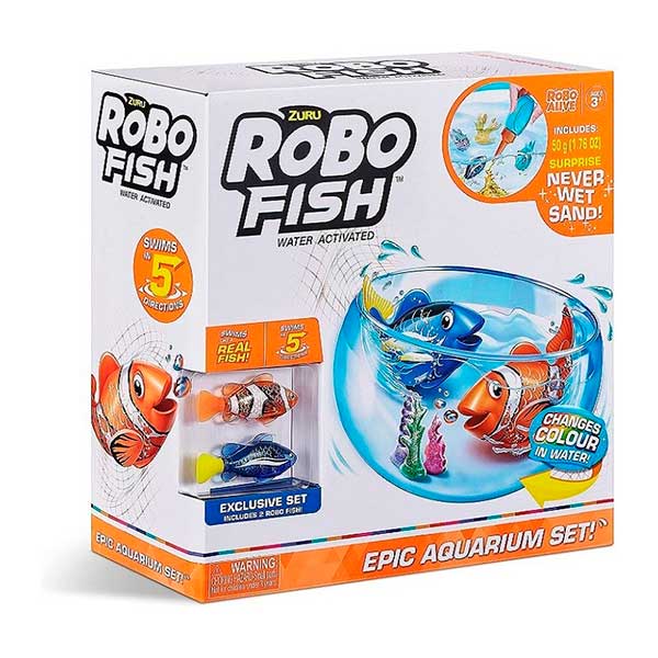 Robo Fish Súper Acuario - Imagen 1