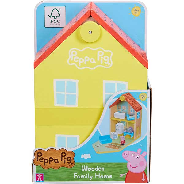 Porquinha Peppa - Casa de Madeira Gigante, Bandai