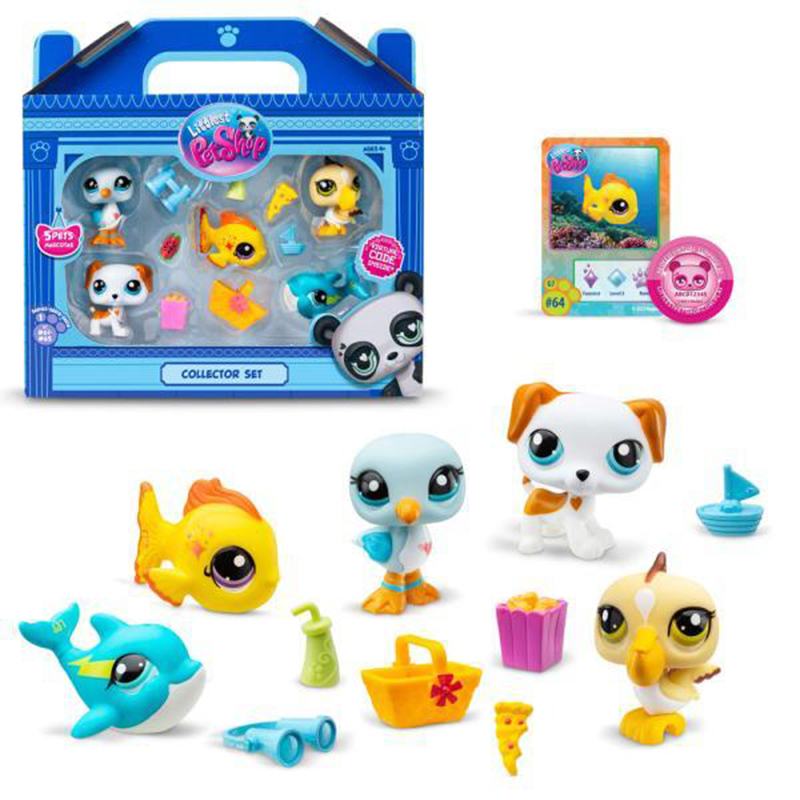 Littlest Pet Shop Pack 5 Figuras Verano - Imagen 1