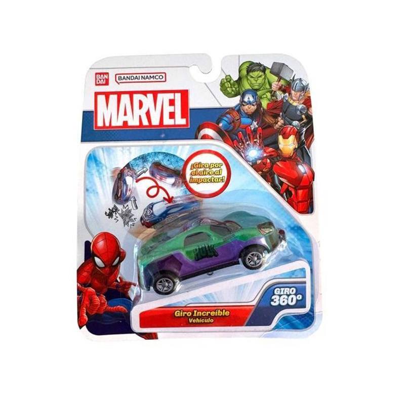 Marvel Coche Flip Cars Giro Increíble Hulk