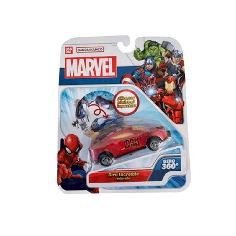 Marvel Coche Flip Cars Giro Increíble Ironman