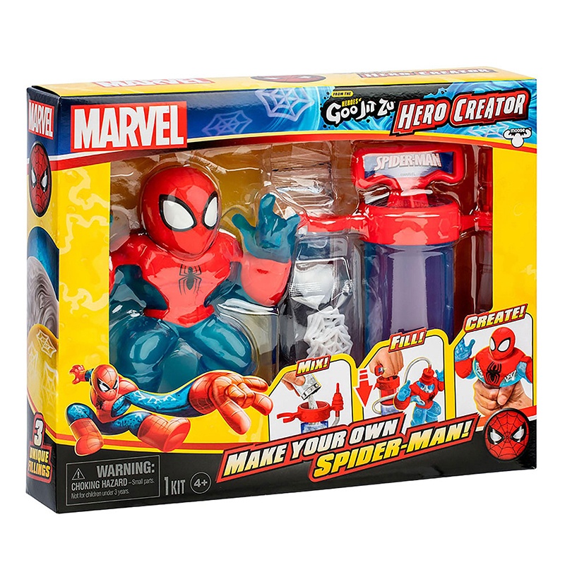 Goo Jit Zu Figura Hero Creator Spiderman