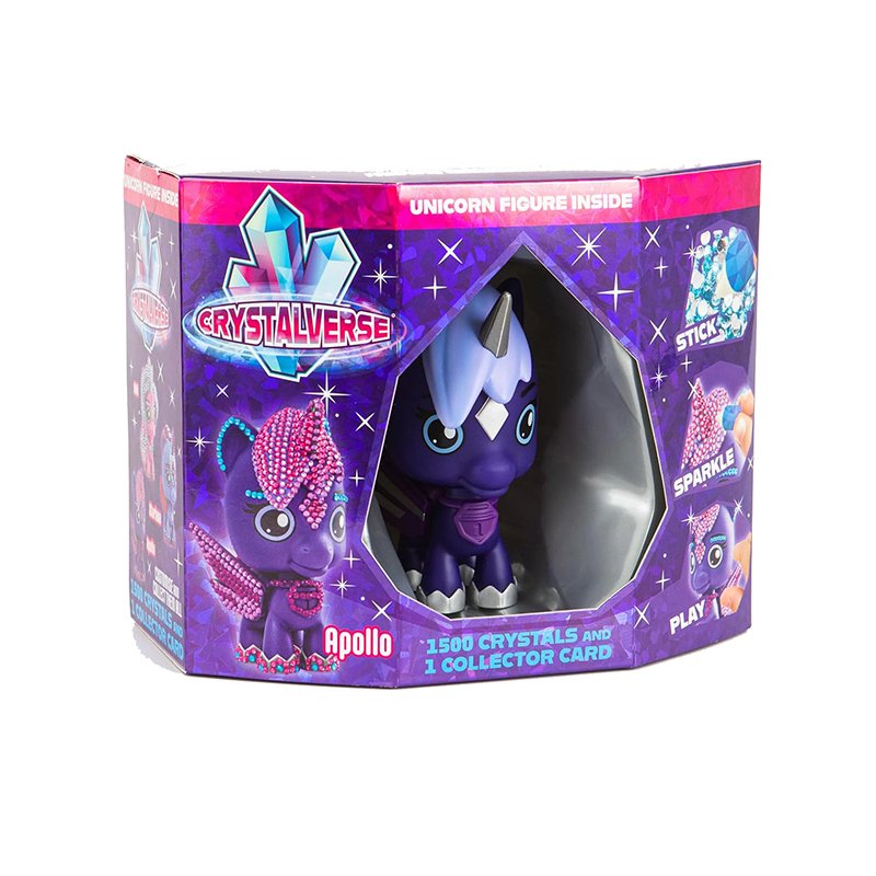 Crystalverse Figura Unicornio Apollo