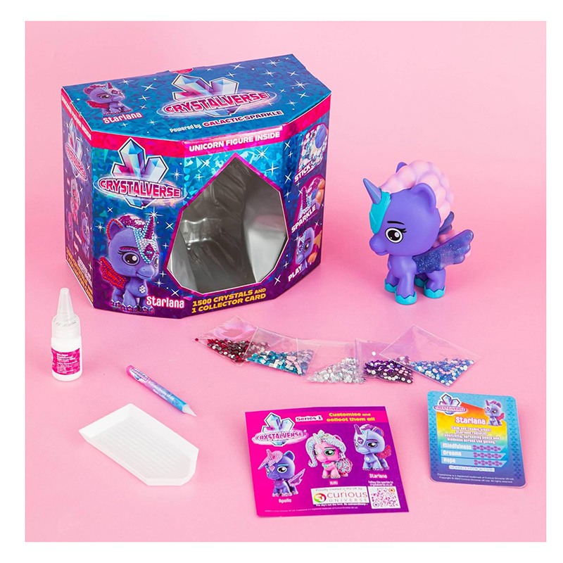 Figura Crystalverse Unicórnio Starlana - Imagem 2