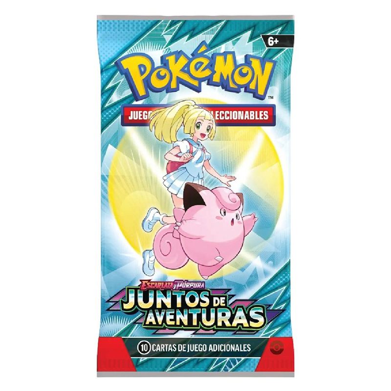 Pokémon - Sobre 10 Cartas Escarlata y Púrpura - Juntos de Aventuras - Imagen 2
