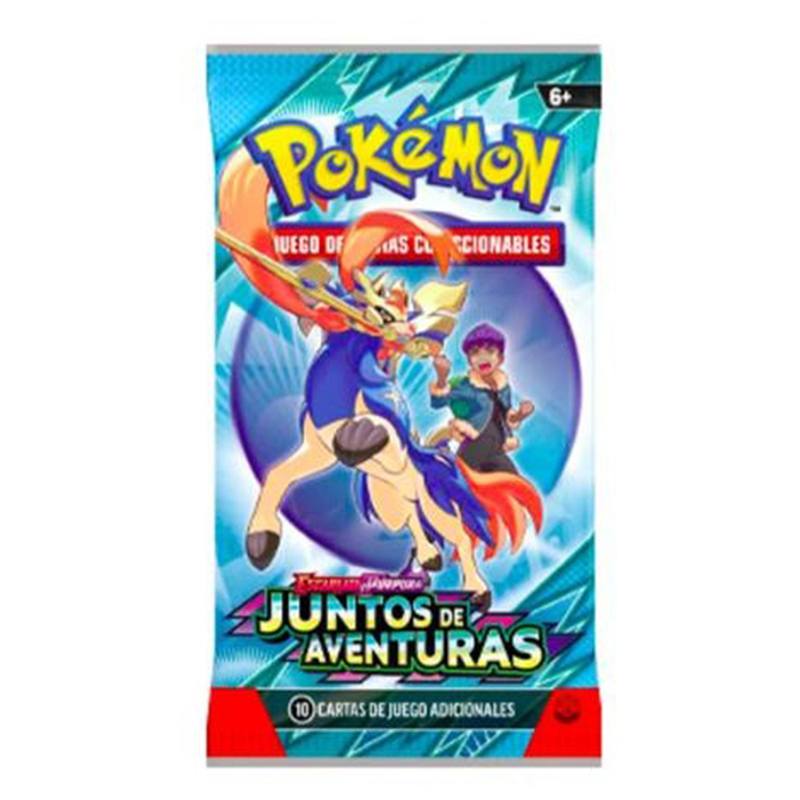 Pokémon - Sobre 10 Cartas Escarlata y Púrpura - Juntos de Aventuras - Imagen 3