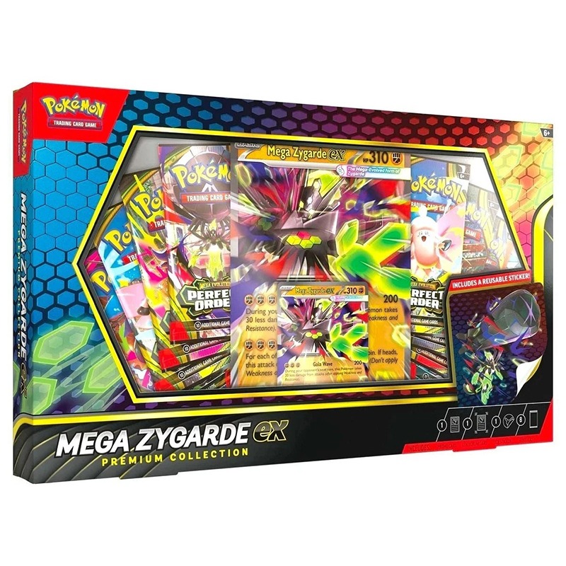 Pokémon Caixa Cartes Mega-Zygarde ex Col·lecció Premium