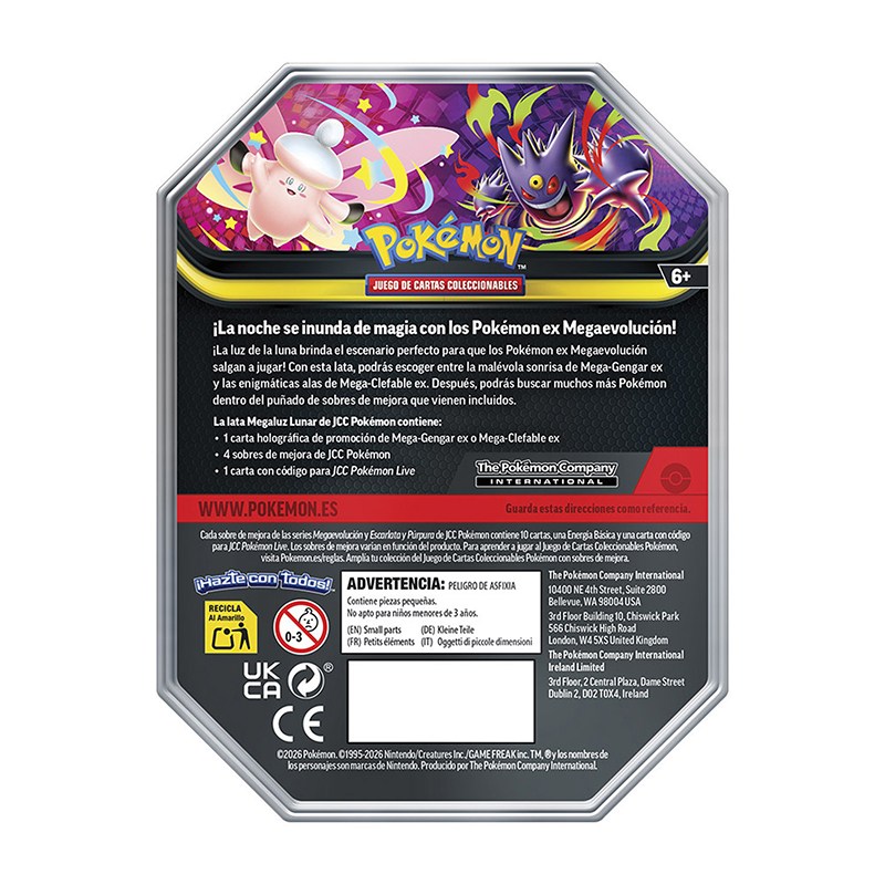Pokémon Summer Tin Box Caja metálica Summer Cartas Coleccionables - Imagen 3