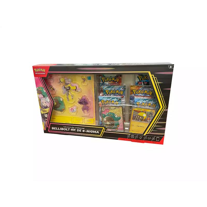 Pokémon Caja Colección Prémium Bellibolt Ex de E-Nigma | JOGUIBA