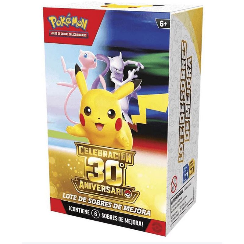 Pokémon 30º Aniversário Booster Bundle 6 Pacotes de Melhoria