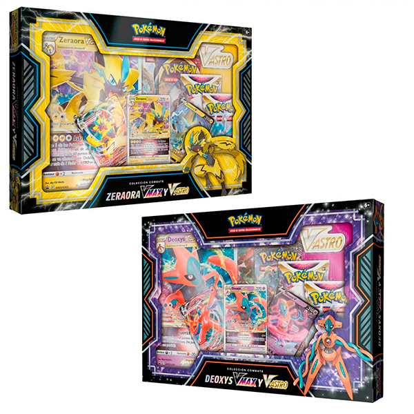 Pokémon Box Cards Collection Combat VMax e V-Astro - Imagem 1