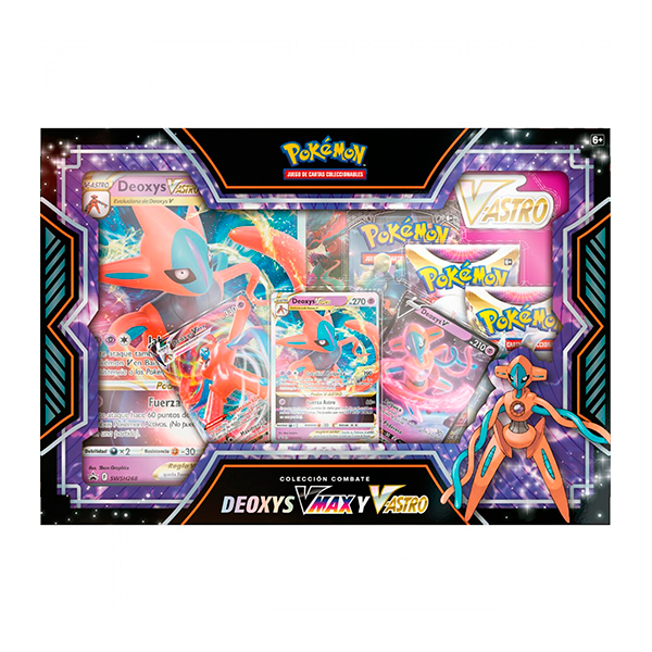Pokémon Box Cards Collection Combat VMax e V-Astro - Imagem 1