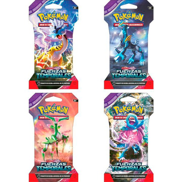 Pokémon Blister Cards Forças Temporais Escarlate e Roxa - Imagem 1