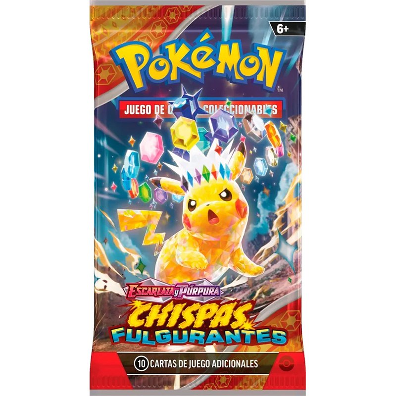Pokemon Pack Cartas Chispas Fulgurantes