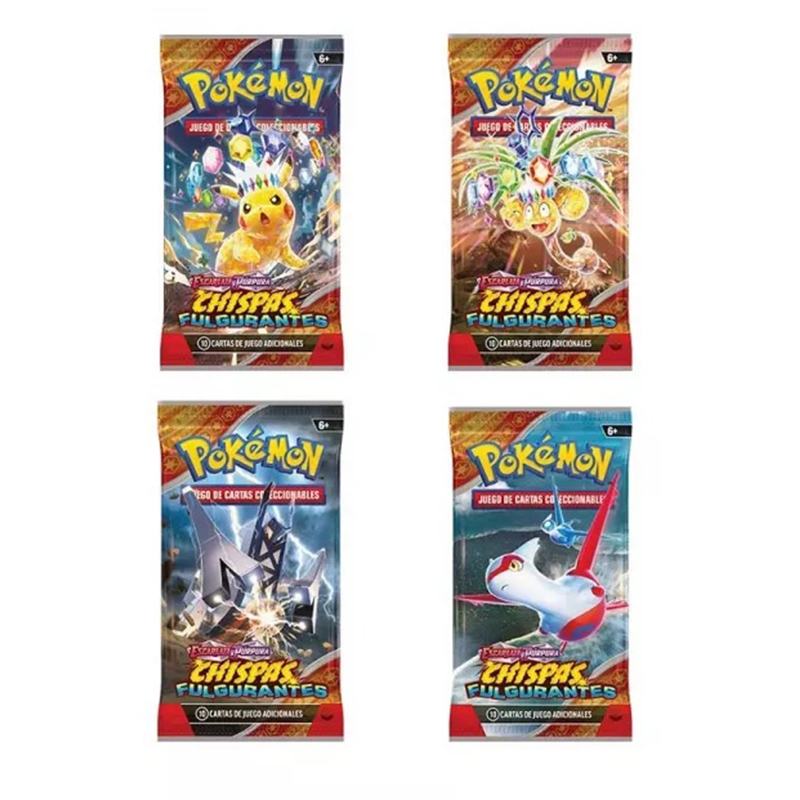 Pokemon Pack Cartas Chispas Fulgurantes - Imagen 1