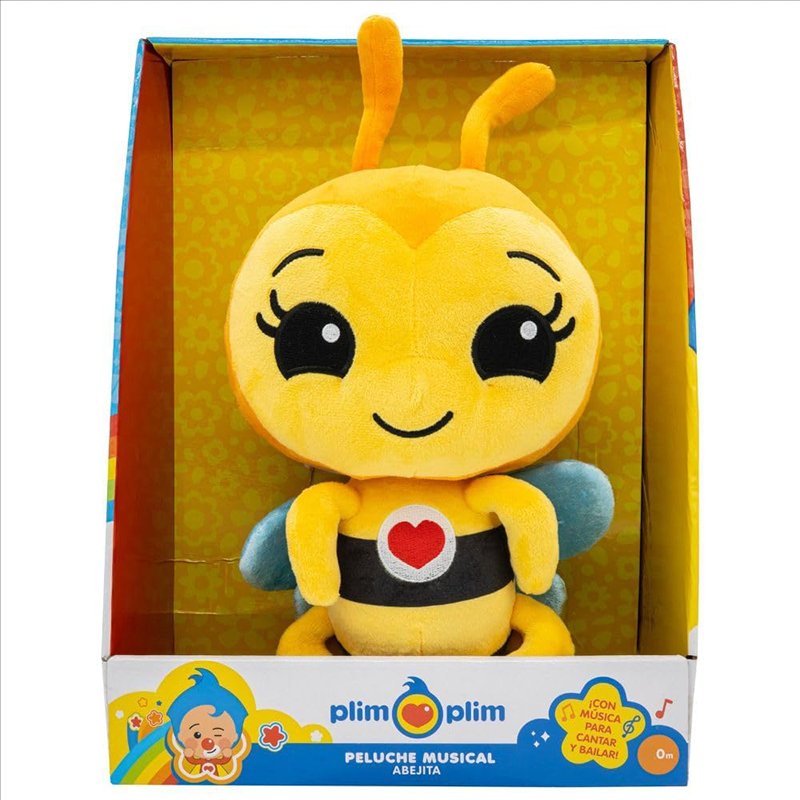 Plim Plim Peluche Abejita Musical