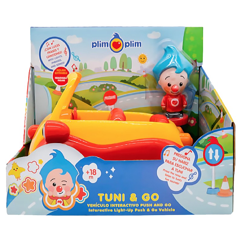 Plim Plim Vehículo Interactivo Push and Go - Imagen 3