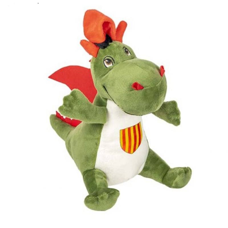 Peluche Dragón con Barretina 18cm