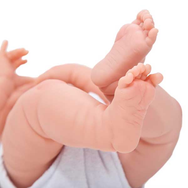 Muñeca Newborn con Pañal Rosa 36cm - Imatge 1