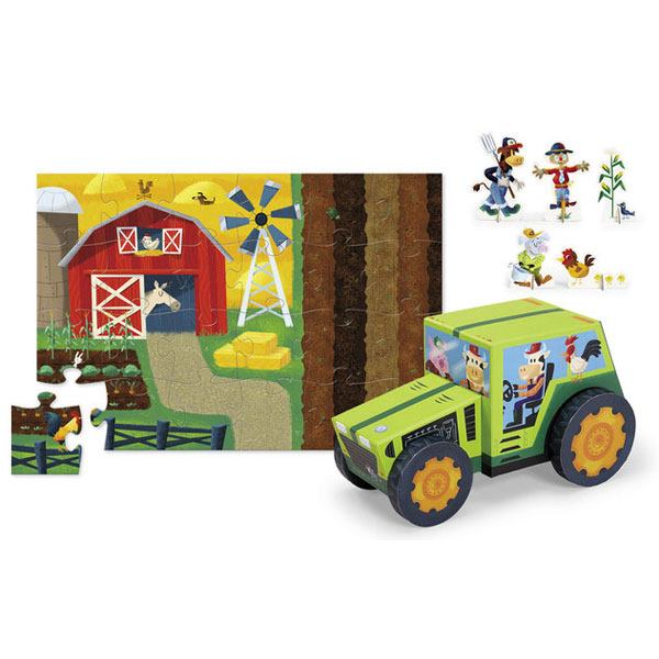Puzzle Tractor 24p - Imatge 1