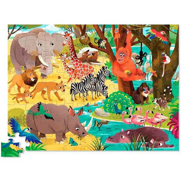Puzzle Wild Safari 72p - Imagen 1